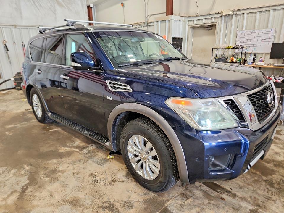 54015606 :رقم المزاد ، JN8AY2NC8H9501161 vin ، 2017 Nissan Armada مزاد بيع