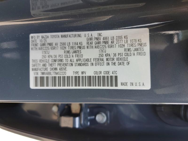 Aukcja sprzedaży 2026 Mazda Cx-50, vin: 7MMVABBL7TN452220, numer aukcji: 53016386