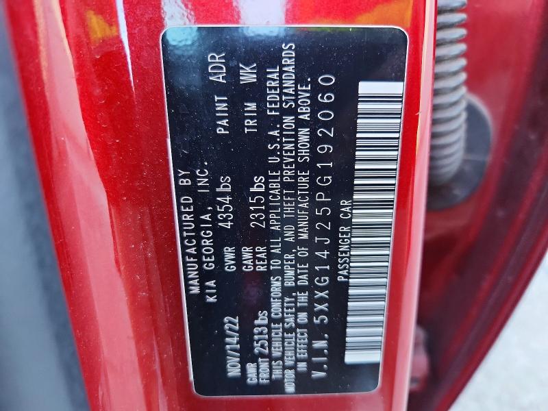 Aukcja sprzedaży 2023 Kia K5, vin: 5XXG14J25PG192060, numer aukcji: 52590646