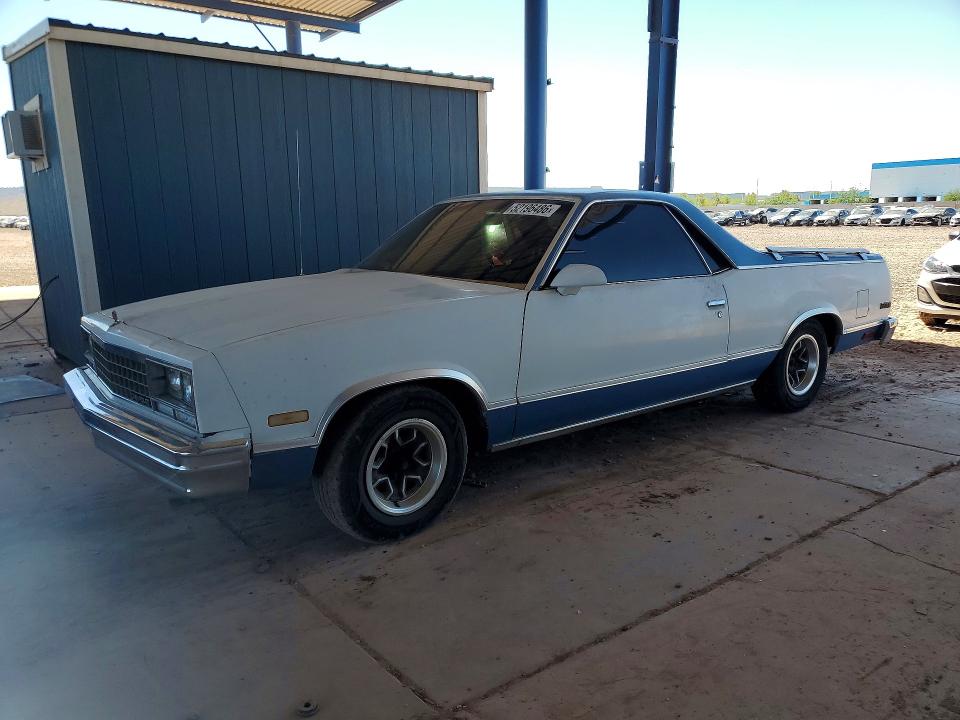 1984 Chev El Camino მანქანა იყიდება აუქციონზე, vin: 1GCCW80H4ER101173, აუქციონის ნომერი: 52196486