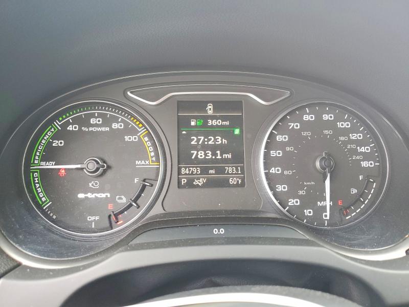 2017 Audi A3 მანქანა იყიდება აუქციონზე, vin: WAUUPBFF7HA049168, აუქციონის ნომერი: 55356936