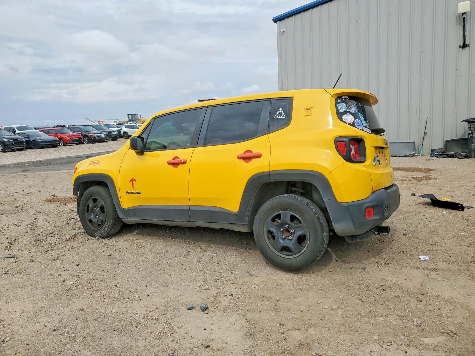 2017 Jeep Renegade მანქანა იყიდება აუქციონზე, vin: ZACCJAAB8HPE52753, აუქციონის ნომერი: 54243506
