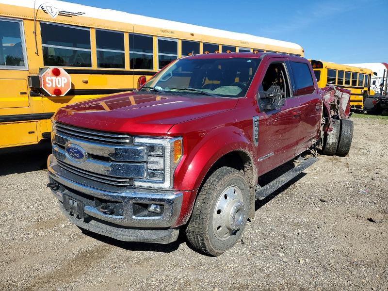 53924626 :رقم المزاد ، 1FT8W4DTXKEE14745 vin ، 2019 Ford F450 مزاد بيع