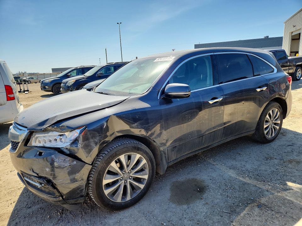 2016 Acura Mdx მანქანა იყიდება აუქციონზე, vin: 5FRYD4H60GB507580, აუქციონის ნომერი: 52416946