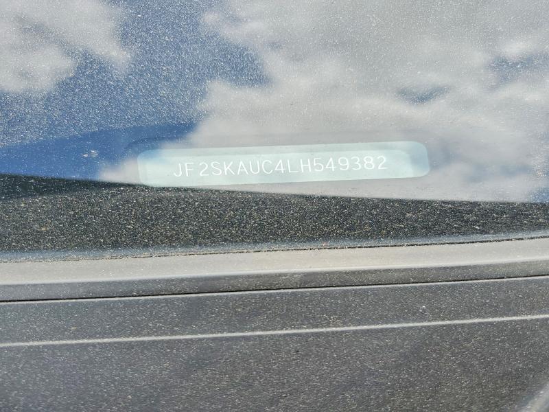 2020 Subaru Forester მანქანა იყიდება აუქციონზე, vin: JF2SKAUC4LH549382, აუქციონის ნომერი: 53123636