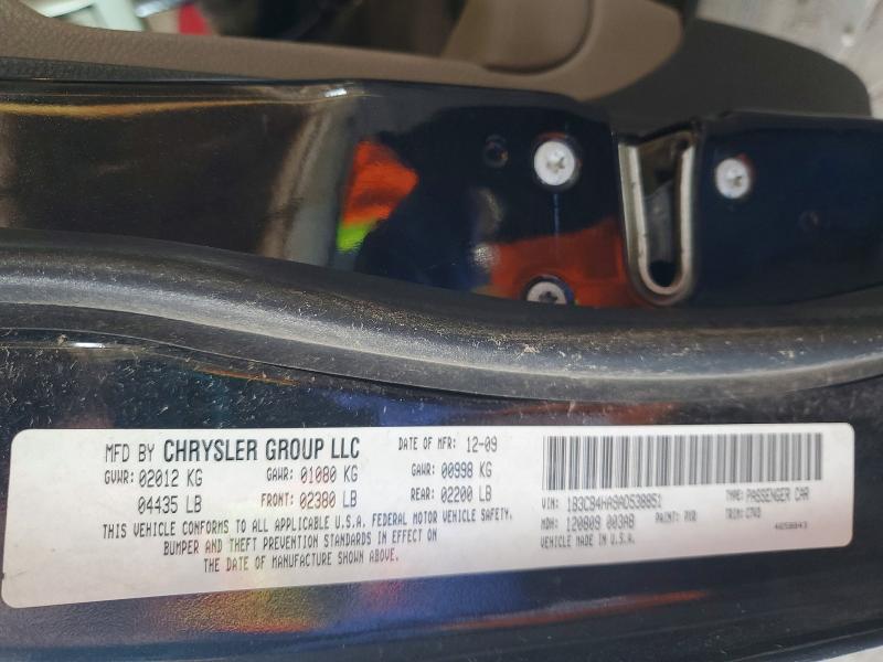Продажа на аукционе авто 2010 Dodge Caliber, vin: 1B3CB4HA9AD538851, номер лота: 54286396