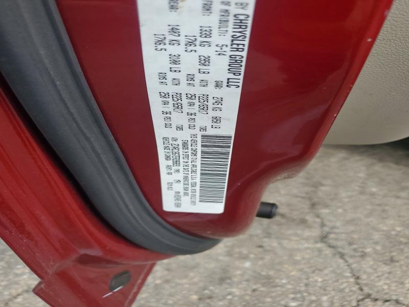 Aukcja sprzedaży 2014 Chrysler Town & Country, vin: 2C4RC1BG7ER398691, numer aukcji: 52101356