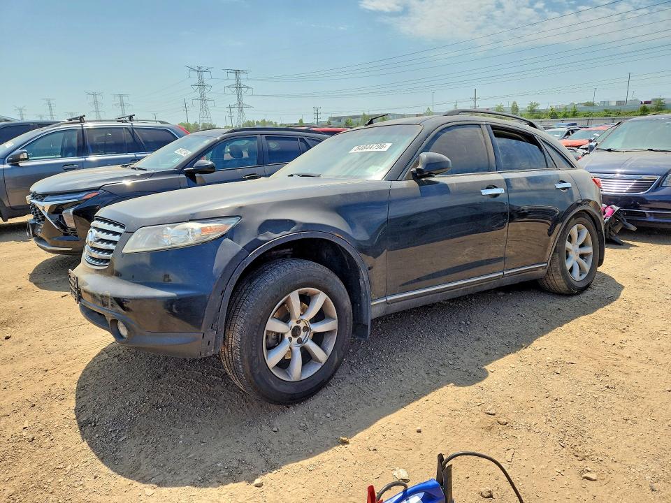 Aukcja sprzedaży 2004 Infiniti Fx35, vin: JNRAS08W24X224195, numer aukcji: 54844796