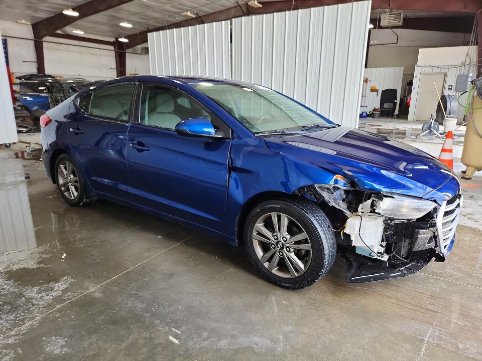 2018 Hyundai Elantra მანქანა იყიდება აუქციონზე, vin: 5NPD84LF9JH351947, აუქციონის ნომერი: 54265156
