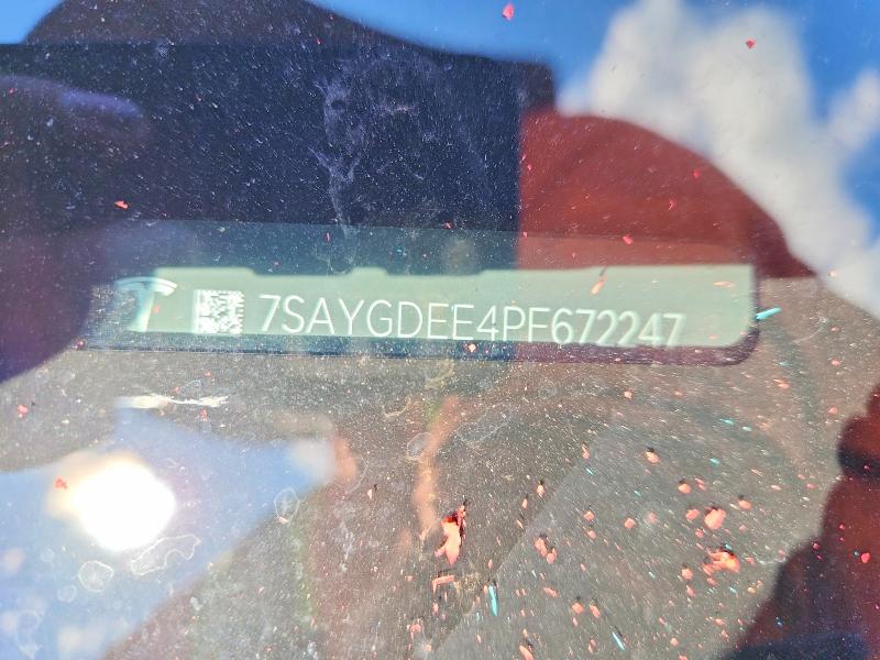 Aukcja sprzedaży 2023 Tesla Model Y, vin: 7SAYGDEE4PF672247, numer aukcji: 52201616