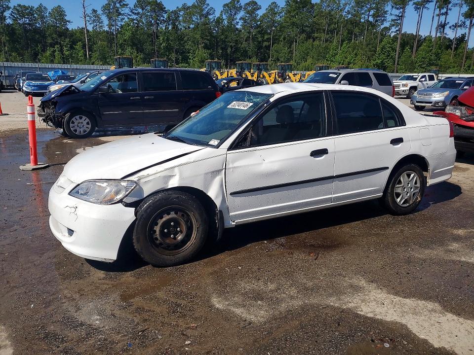 Auction sale of the 2005 Honda Civic, vin: 1HGES16375L029624, lot number: 52240146