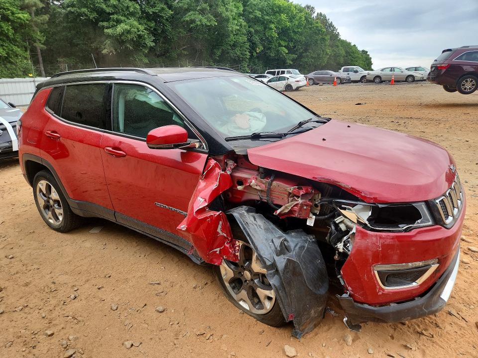 Aukcja sprzedaży 2020 Jeep Compass, vin: 3C4NJDCB4LT233975, numer aukcji: 54532036