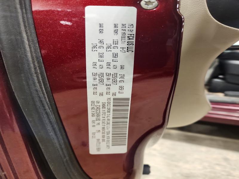 54847086 :رقم المزاد ، 2C4RDGCG5HR841892 vin ، 2017 Dodge Grand Caravan مزاد بيع