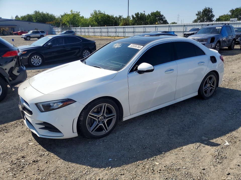2020 Mercedes-benz A მანქანა იყიდება აუქციონზე, vin: W1K3G4EB7LJ208147, აუქციონის ნომერი: 52536766