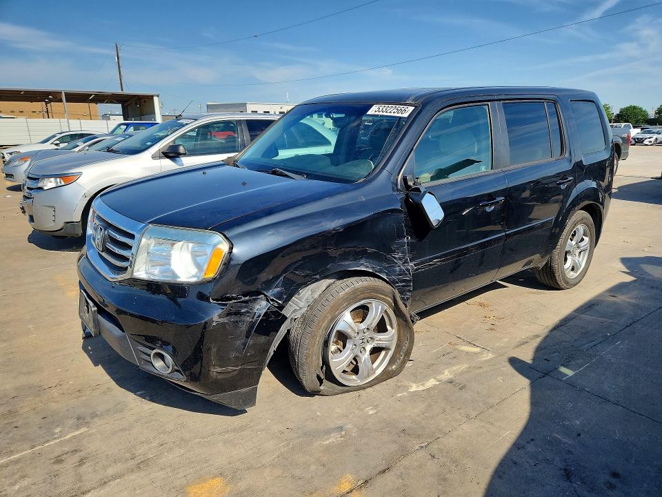 53322566 :رقم المزاد ، 5FNYF3H57CB015801 vin ، 2012 Honda Pilot مزاد بيع
