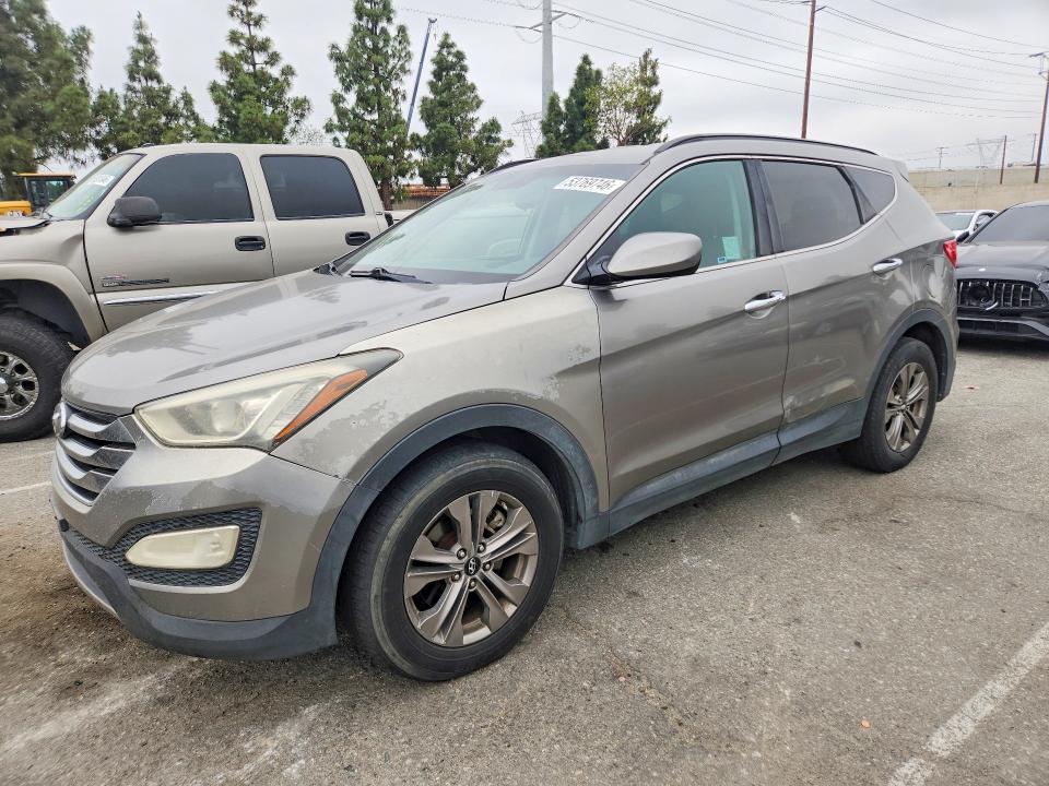53769746 :رقم المزاد ، 5XYZU3LB3FG273396 vin ، 2015 Hyundai Santa Fe Sport مزاد بيع