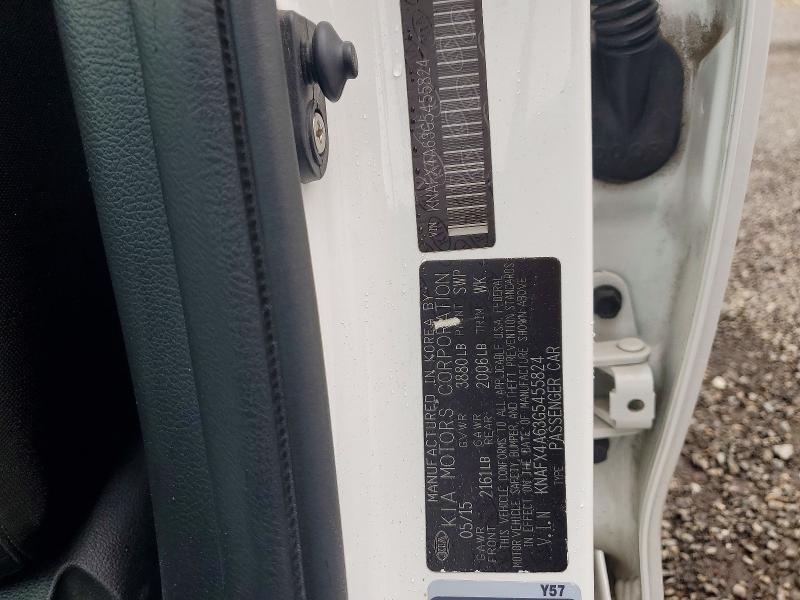53790786 :رقم المزاد ، KNAFX4A63G5455824 vin ، 2016 Kia Forte مزاد بيع