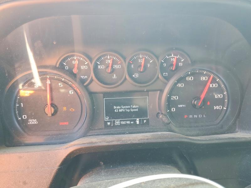 52066296 :رقم المزاد ، 1GCPYBEH3MZ173692 vin ، 2021 Chevrolet Silverado مزاد بيع