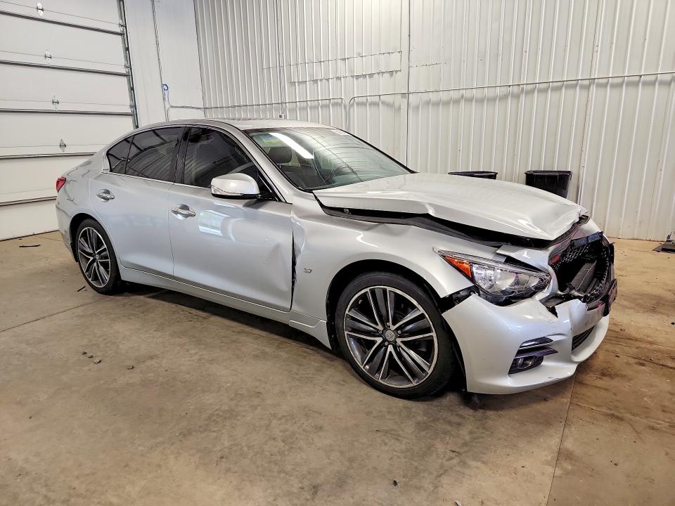 2015 Infiniti Q50 მანქანა იყიდება აუქციონზე, vin: JN1BV7AR6FM394009, აუქციონის ნომერი: 54639496