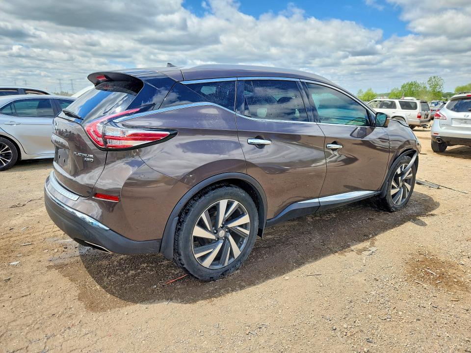Продажа на аукционе авто 2015 Nissan Murano, vin: 5N1AZ2MH3FN224070, номер лота: 54200576