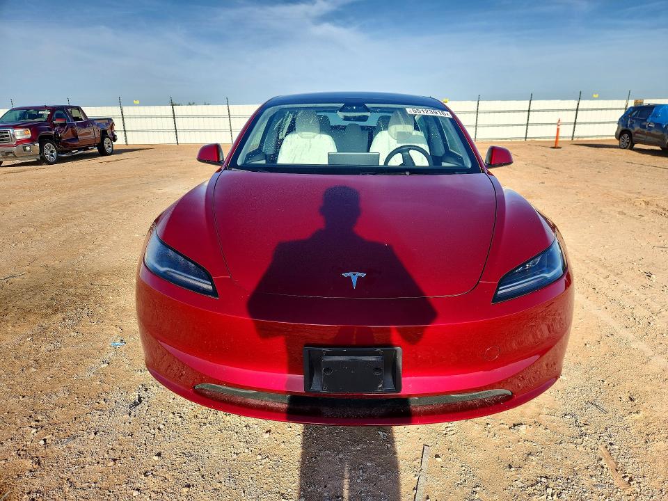 Продаж на аукціоні авто 2025 Tesla Model 3, vin: 5YJ3E1EA5SF033229, номер лоту: 55123916
