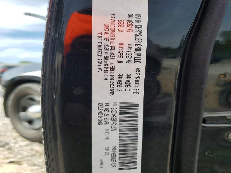 Aukcja sprzedaży 2013 Dodge Charger, vin: 2C3CDXAG0DH721575, numer aukcji: 51981996