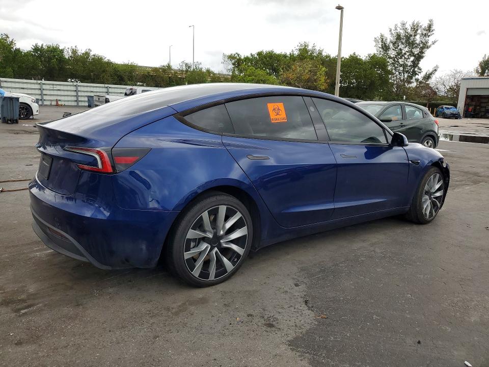 Aukcja sprzedaży 2025 Tesla Model 3, vin: 5YJ3E1EA5SF017189, numer aukcji: 51757846