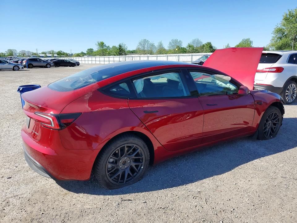 Продажа на аукционе авто 2025 Tesla Model 3, vin: 5YJ3E1EB7SF952531, номер лота: 53729676