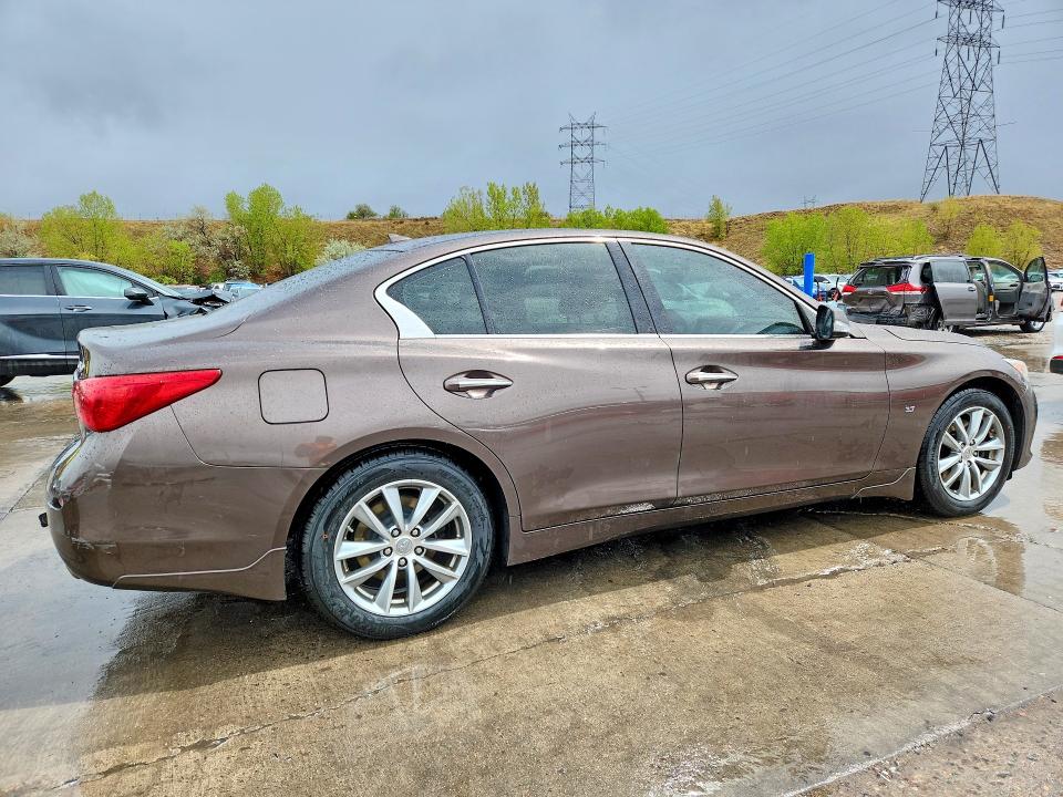 52461756 :رقم المزاد ، JN1BV7AR9EM706886 vin ، 2014 Infiniti Q50 مزاد بيع