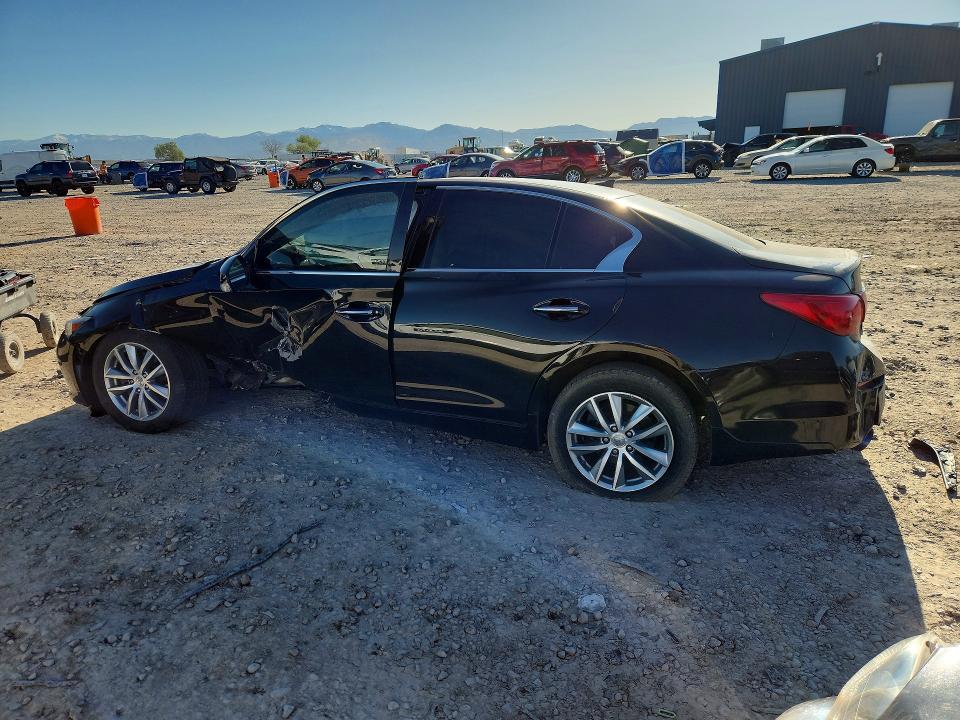 2015 Infiniti Q50 მანქანა იყიდება აუქციონზე, vin: JN1BV7AR1FM422007, აუქციონის ნომერი: 51207406
