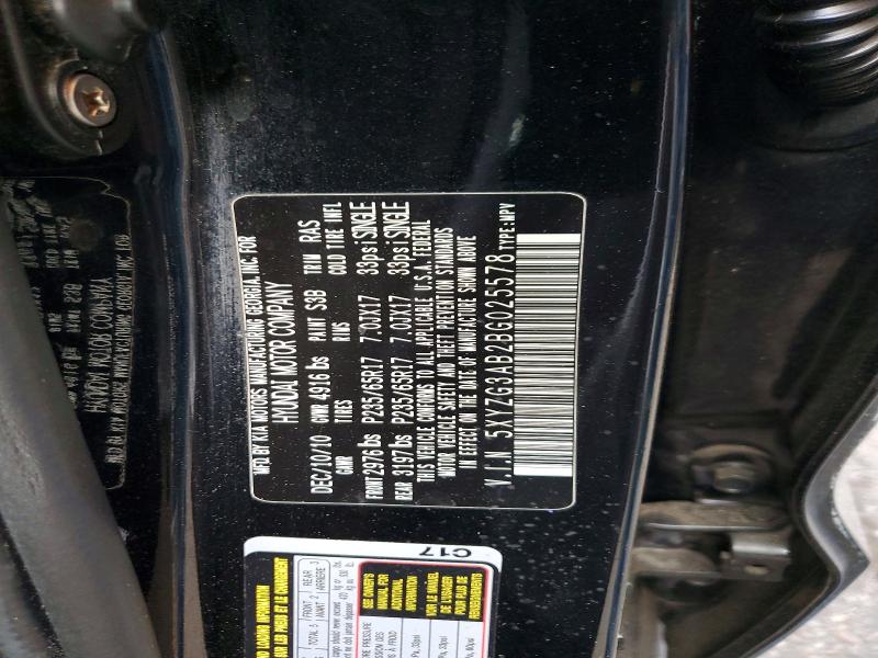 Продажа на аукционе авто 2011 Hyundai Santa Fe, vin: 5XYZG3AB2BG025578, номер лота: 55374956