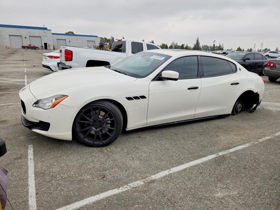 53658006 :رقم المزاد ، ZAM56RPA3G1184356 vin ، 2016 Maserati Quattroporte مزاد بيع