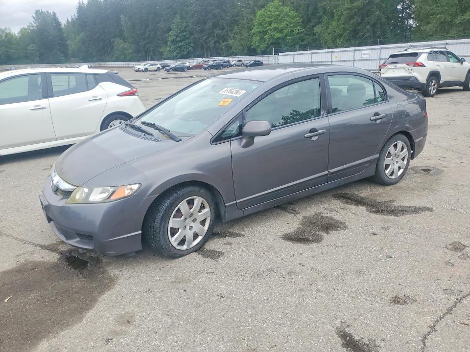 55766286 :رقم المزاد ، 19XFA16549E045866 vin ، 2009 Honda Civic مزاد بيع