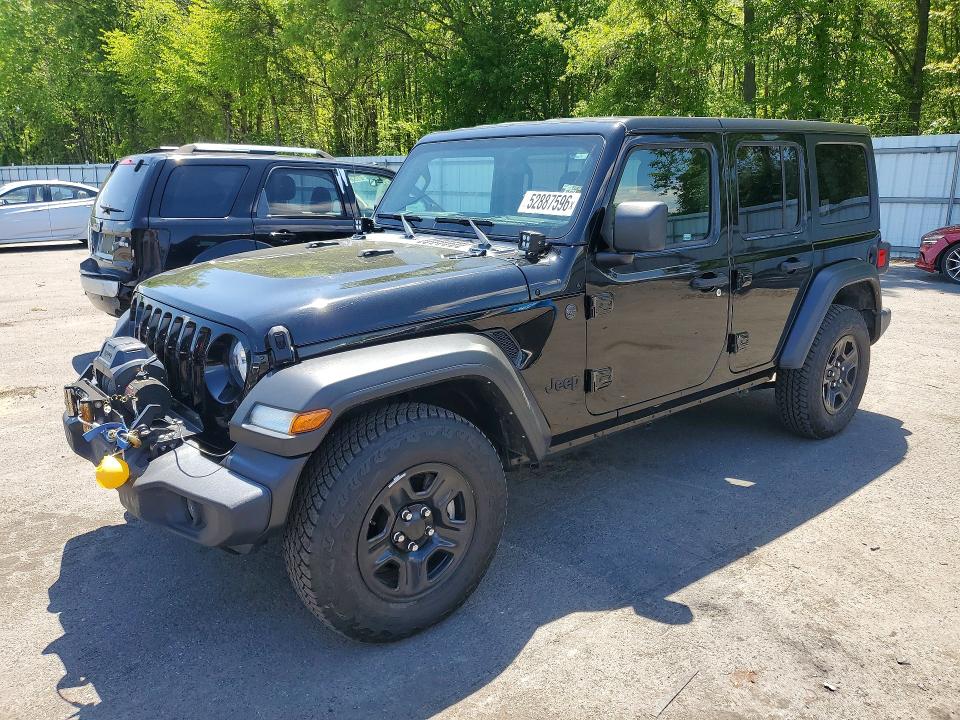 Aukcja sprzedaży 2022 Jeep Wrangler Unlimited, vin: 1C4HJXDG9NW207328, numer aukcji: 52887596