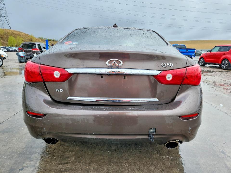 52461756 :رقم المزاد ، JN1BV7AR9EM706886 vin ، 2014 Infiniti Q50 مزاد بيع