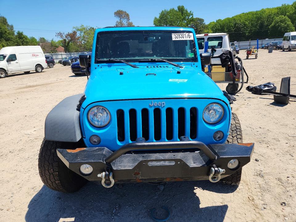 Продажа на аукционе авто 2017 Jeep Wrangler Unlimited, vin: 1C4BJWDG8HL652813, номер лота: 52830176
