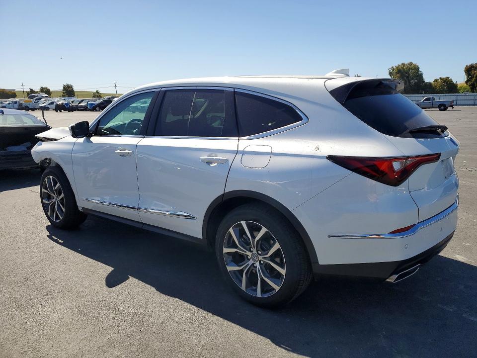 53596216 :رقم المزاد ، 5J8YE1H42NL009629 vin ، 2022 Acura Mdx مزاد بيع
