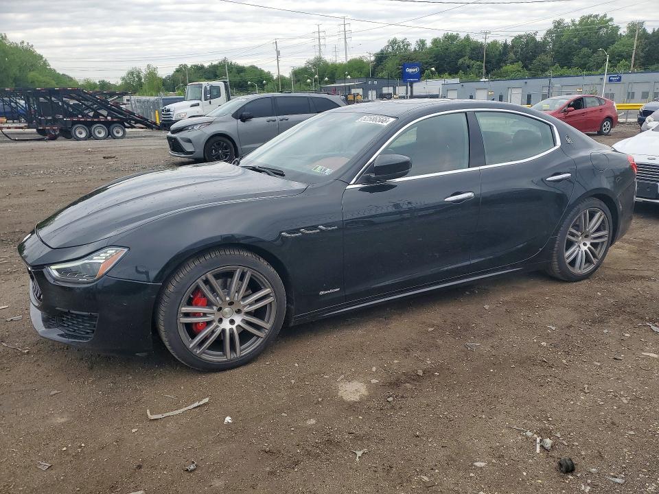 2018 Maserati Ghibli მანქანა იყიდება აუქციონზე, vin: ZAM57YTL7J1290833, აუქციონის ნომერი: 52586566