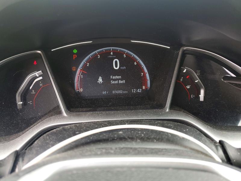 52729766 :رقم المزاد ، 2HGFC2F84KH501192 vin ، 2019 Honda Civic مزاد بيع