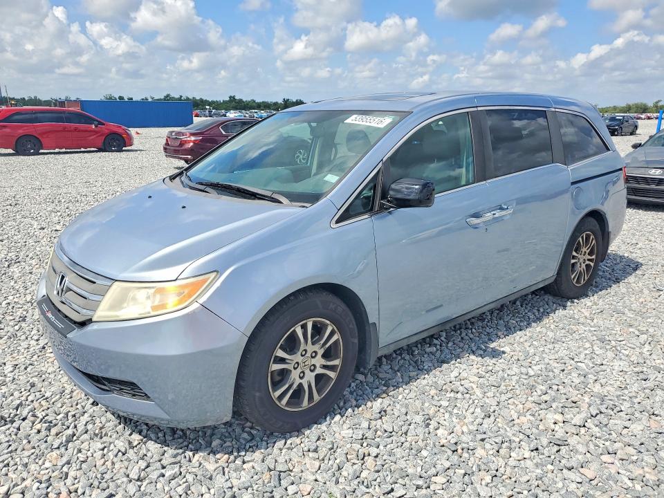 Auction sale of the 2013 Honda Odyssey, vin: 5FNRL5H62DB070045, lot number: 53955516