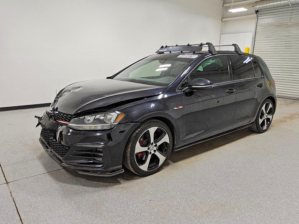 55009376 :رقم المزاد ، 3VW447AU9JM293053 vin ، 2018 Volkswagen Gti مزاد بيع