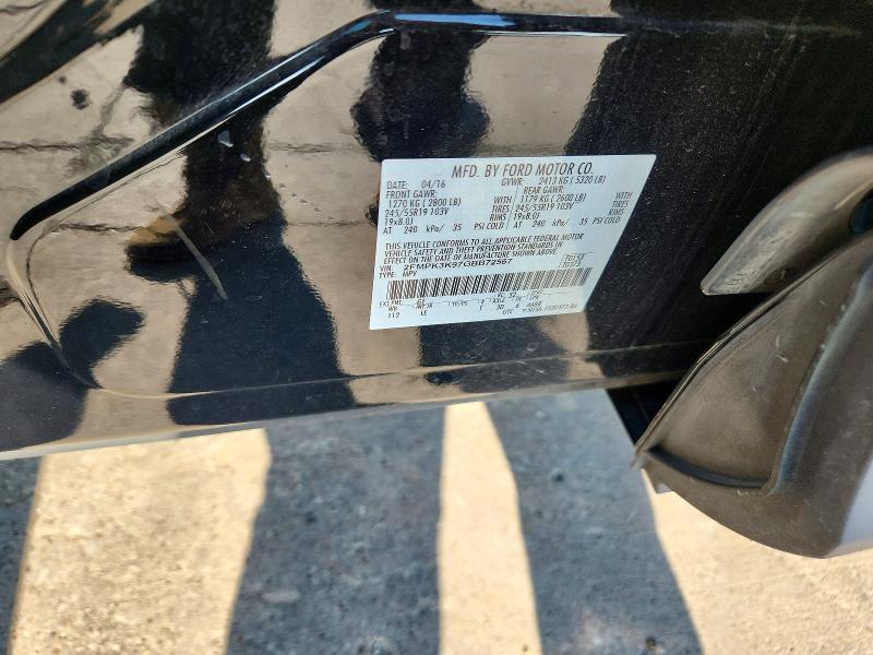 Продажа на аукционе авто 2016 Ford Edge, vin: 2FMPK3K97GBB72567, номер лота: 55007476