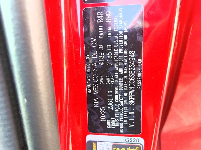 Продаж на аукціоні авто 2025 Kia K4, vin: 3KPFW4DC6SE234948, номер лоту: 53879566