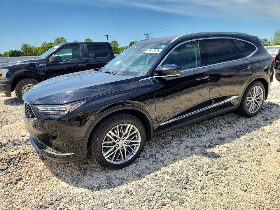 53015686 :رقم المزاد ، 5J8YE1H88PL034864 vin ، 2023 Acura Mdx مزاد بيع