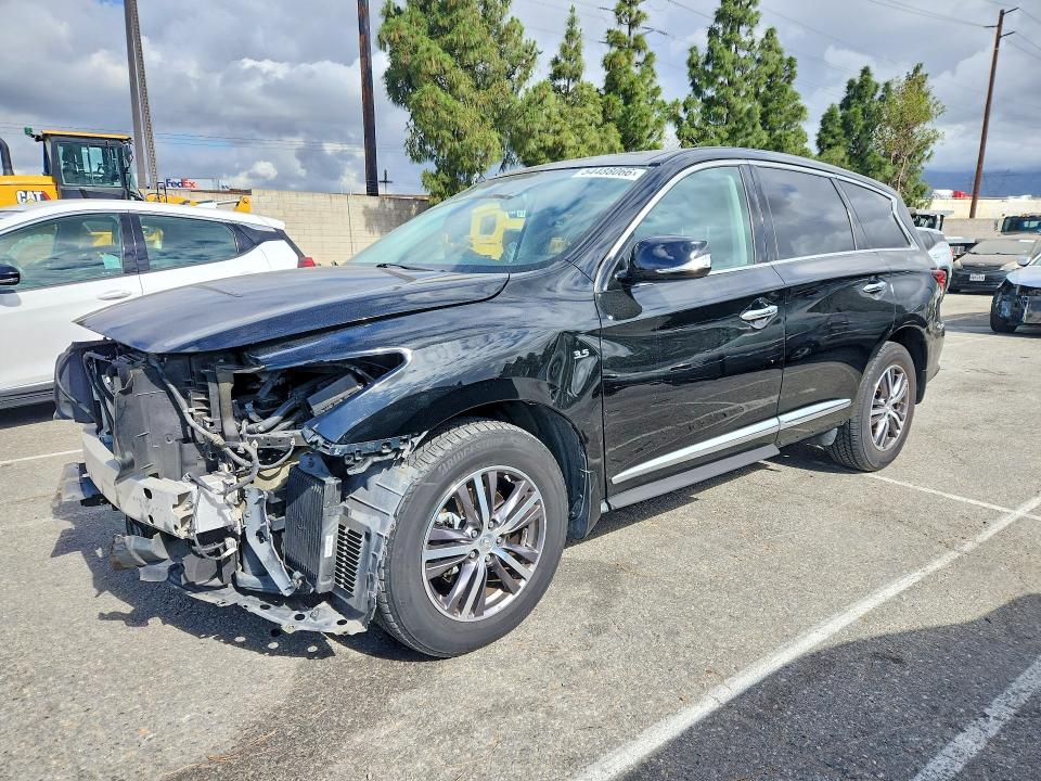 2017 Infiniti Qx60 მანქანა იყიდება აუქციონზე, vin: 5N1DL0MN2HC527218, აუქციონის ნომერი: 54488066