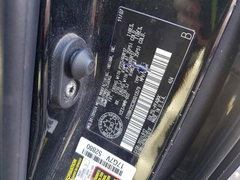 Продаж на аукціоні авто 2008 Toyota Sienna, vin: 5TDBK22C38S013579, номер лоту: 51806636