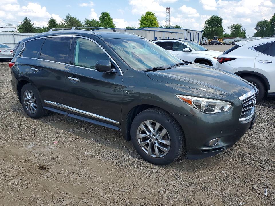 2014 Infiniti Qx60 მანქანა იყიდება აუქციონზე, vin: 5N1AL0MM6EC553570, აუქციონის ნომერი: 54345466
