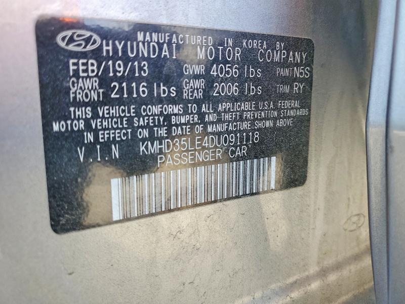 Продажа на аукционе авто 2013 Hyundai Elantra Gt, vin: KMHD35LE4DU091118, номер лота: 52156426