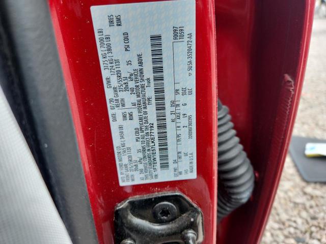 Aukcja sprzedaży 2020 Ford F150, vin: 1FTEW1E57LKE77192, numer aukcji: 52713936