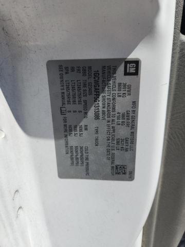 2016 Chevrolet Express G2500 მანქანა იყიდება აუქციონზე, vin: 1GCWGAFF5G1313086, აუქციონის ნომერი: 53118216
